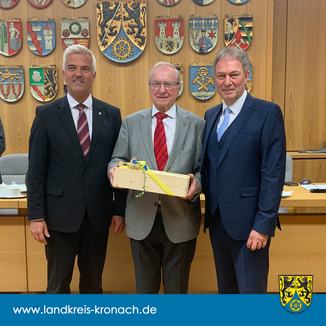 Dr. Heinz Köhler gibt Kreistagsmandat an Nachfolger ab 