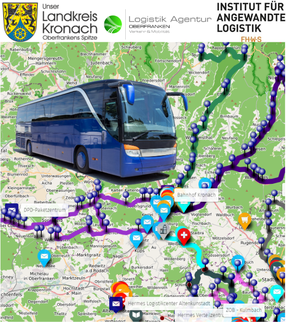 Hybridbusse im Landkreis Kronach