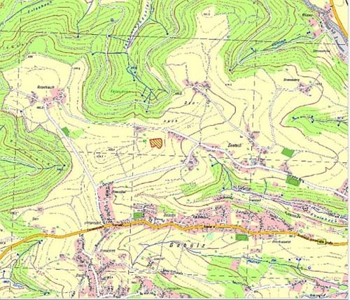 Heiligenholz Lageplan