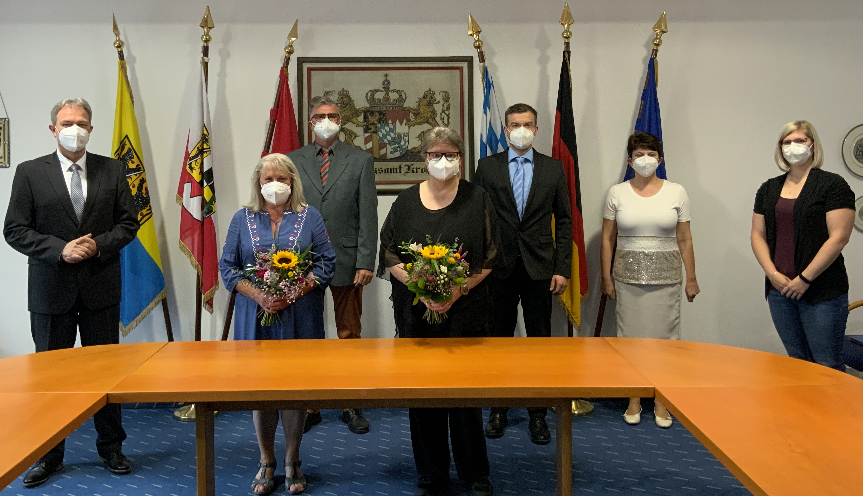 Landrat würdigt langjähriges dienstliches Engagement