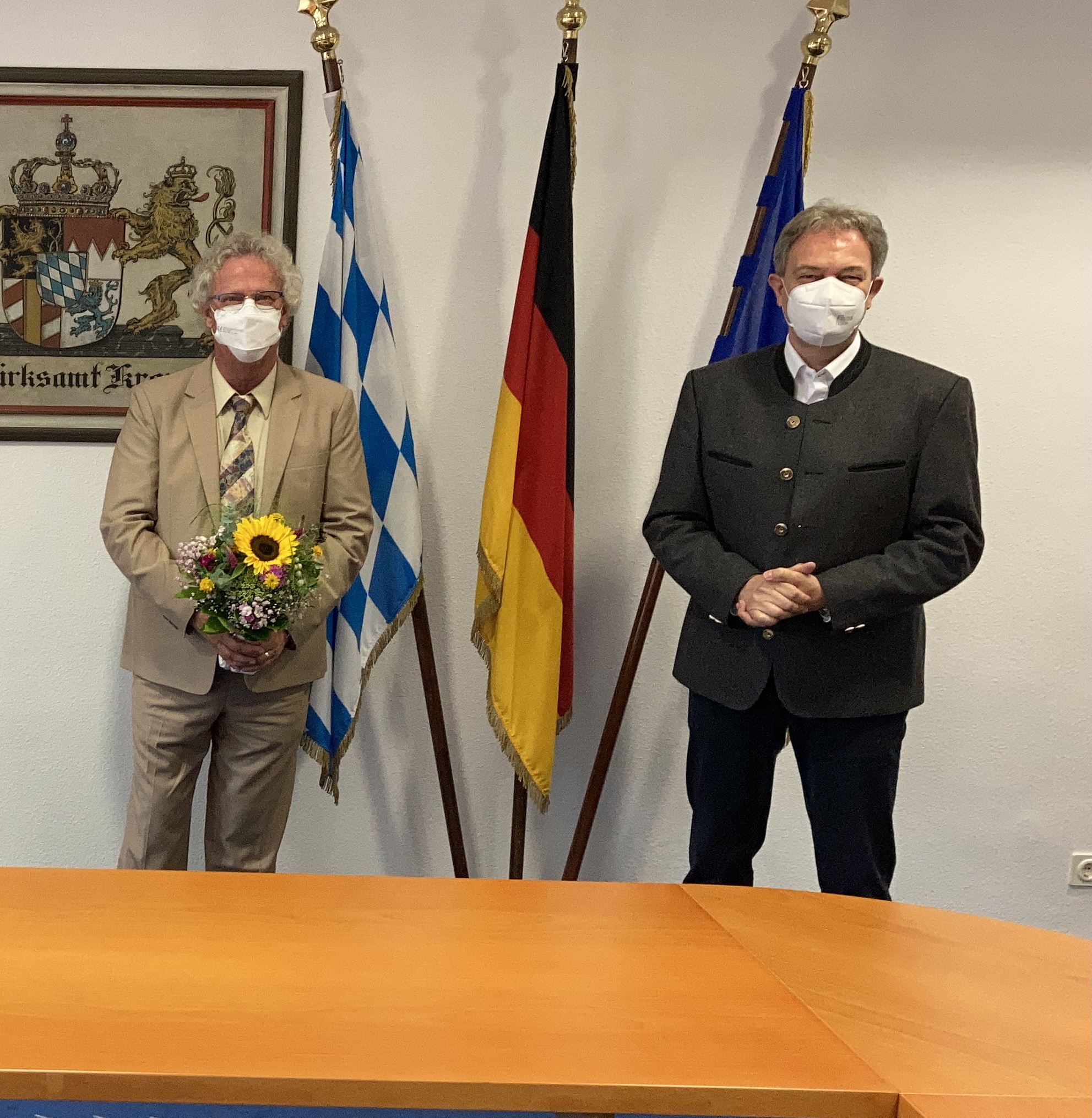 Amtsarzt Dr. Helmut Weiß verabschiedet