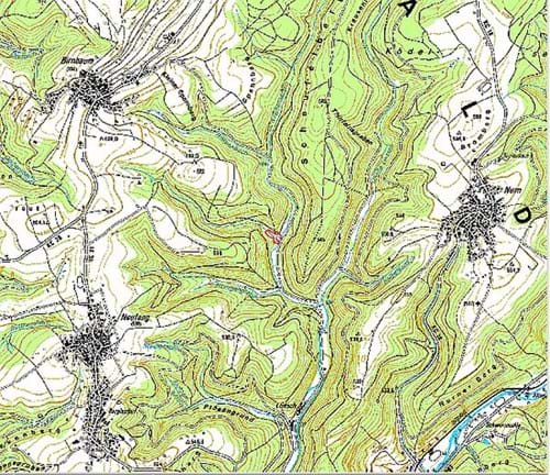 Hölzlersgrund Lageplan