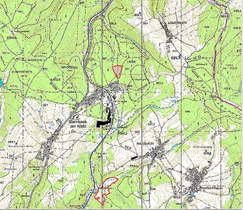 Lehenwiese Lageplan