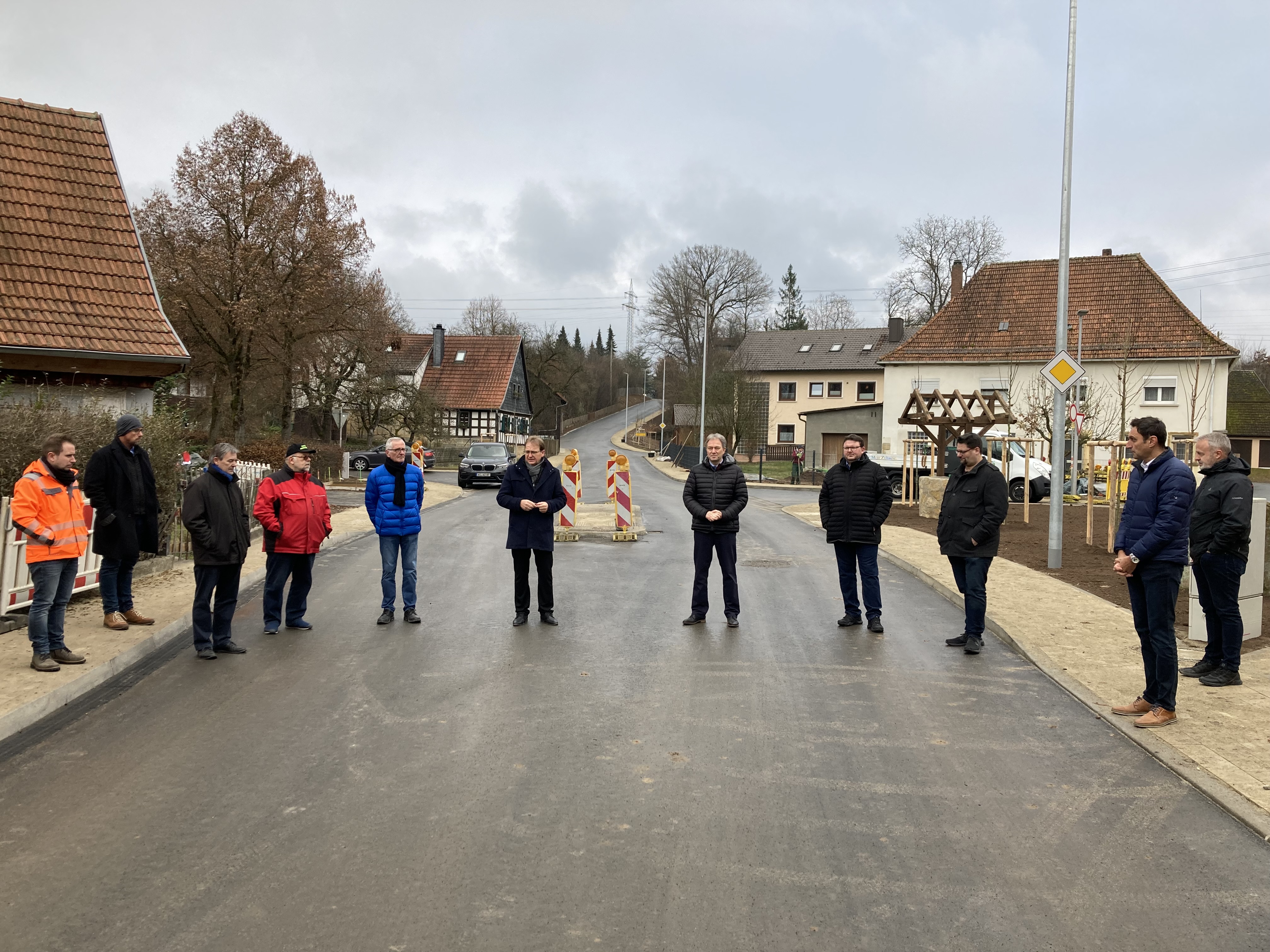  Ortsdurchfahrt Burkersdorf für Verkehr freigegeben