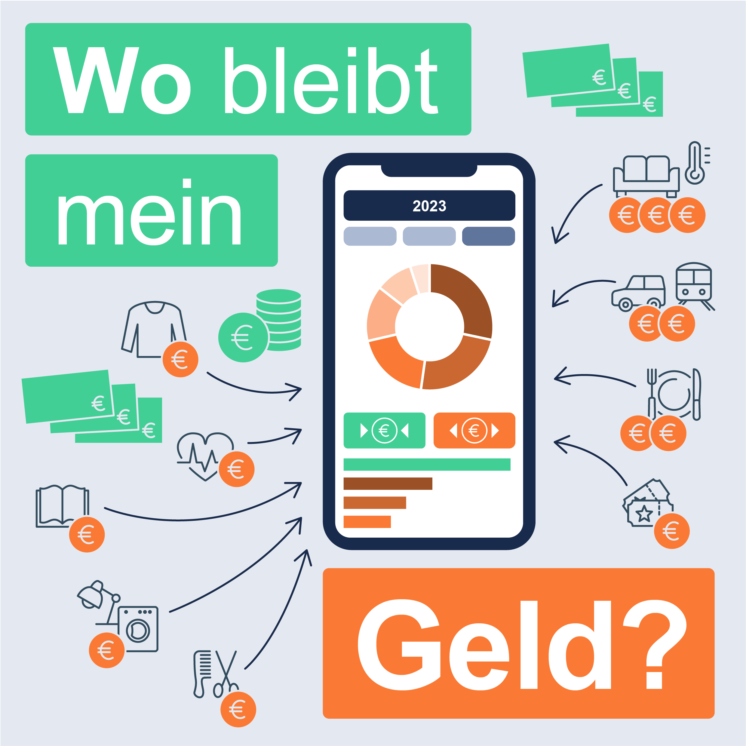 „Wo bleibt mein Geld?“ – Teilnehmer für nächste Erhebung zu Einnahmen und Ausgaben gesucht