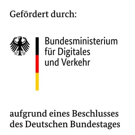 Logo gefördert durch Bundesministerium für Digitales und Verkehr