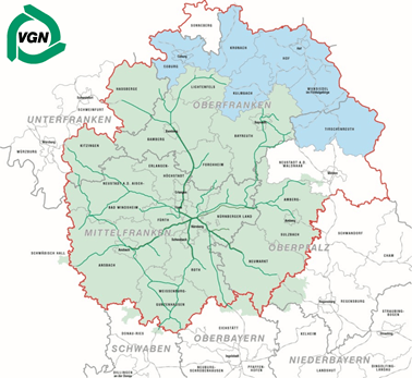 VGN Karte Erweiterungsgebiet