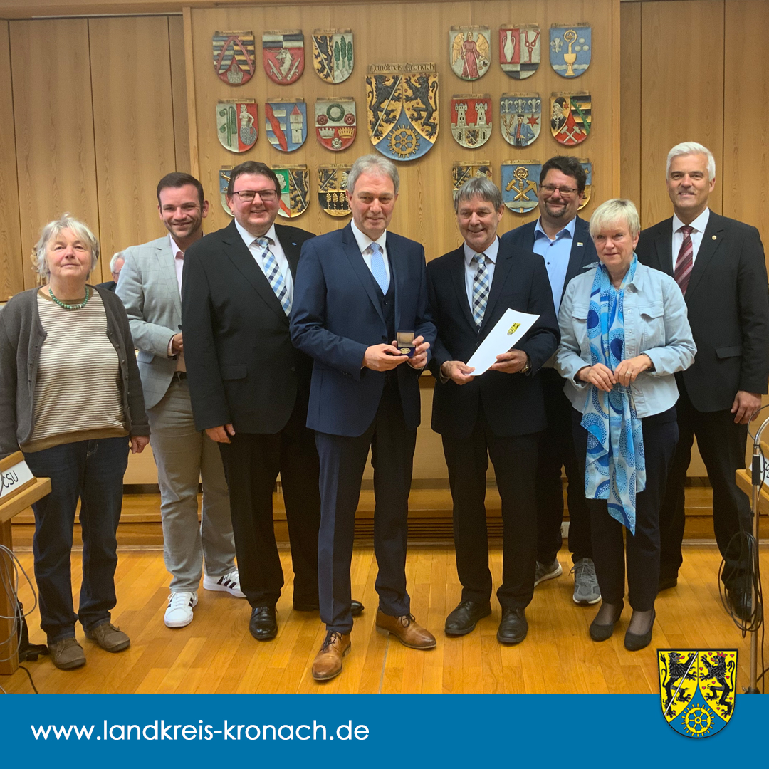 Hohe Auszeichnung für Landrat Klaus Löffler