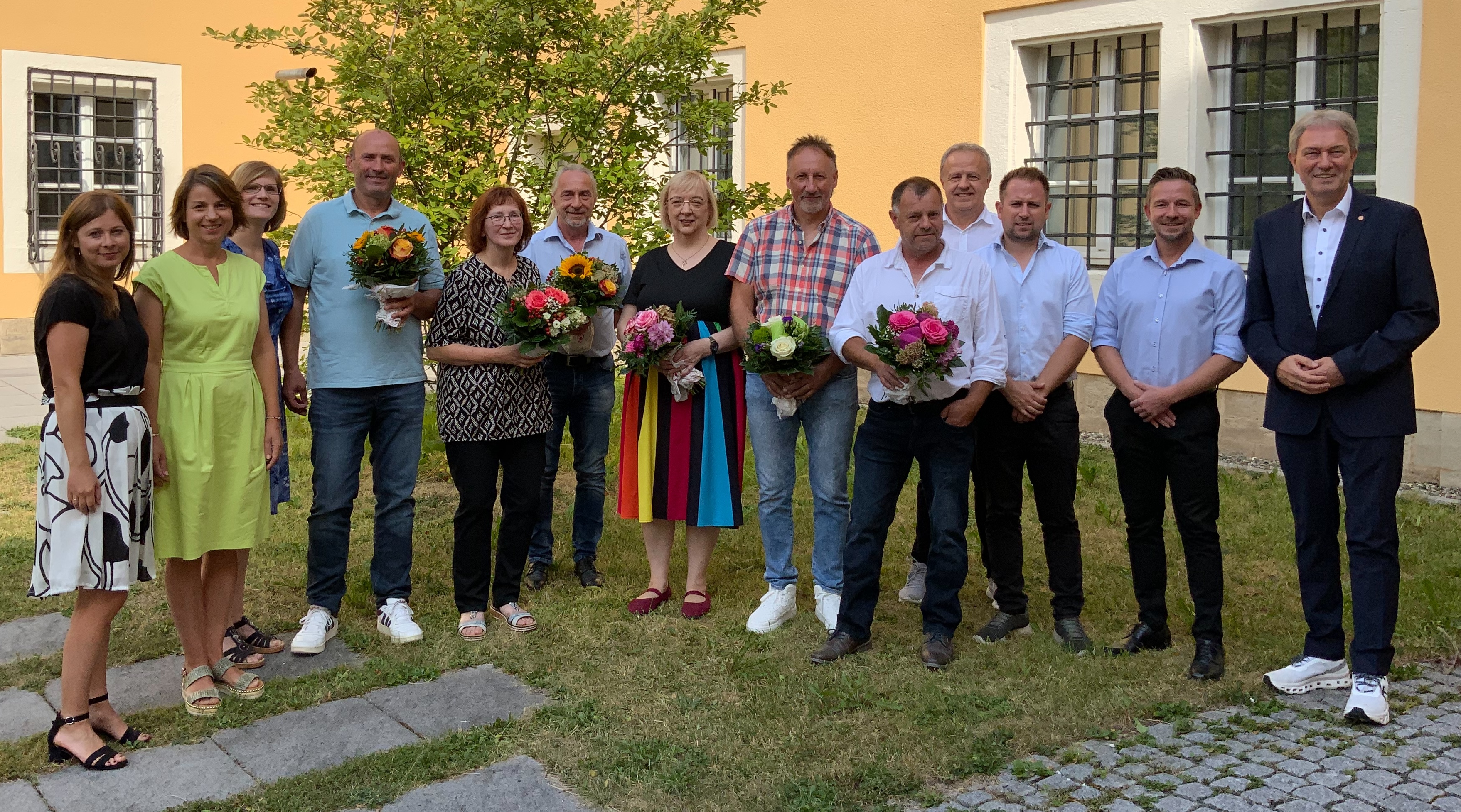 Landrat würdigt 225 Jahre Engagement im öffentlichen Dienst