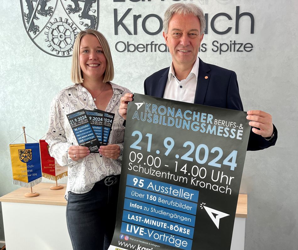 Die Kronacher Berufs- und Ausbildungsmesse geht in die 15. Runde! 