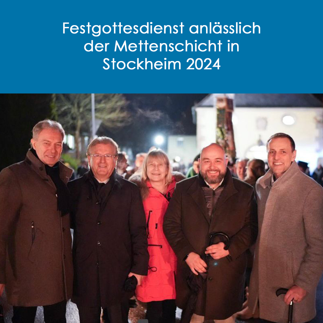 Magische Adventszeit mit Festgottestdienst zur Mettenschicht in Stockheim