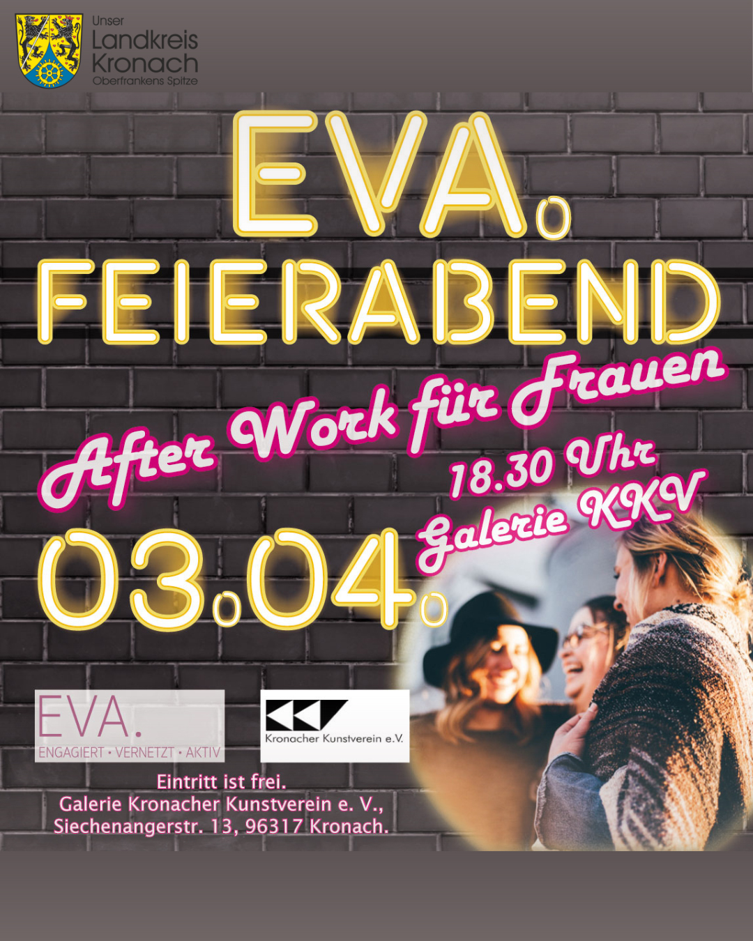 EVA.-Feierabend-Afterwork für Frauen