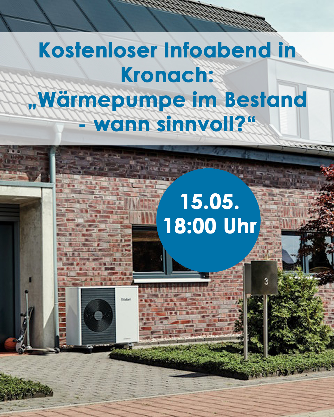 Kostenloser Infoabend - Wärmepumpe