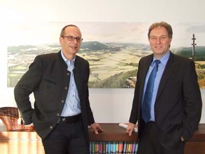 Besuch von Landrat Löffler in Lichtenfels