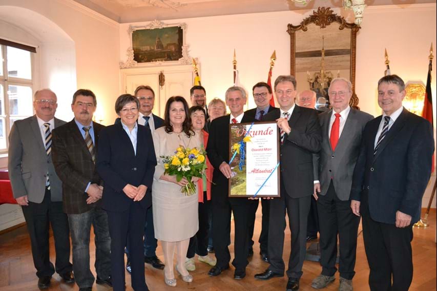 Altlandrats-Ehrung Gruppenfoto